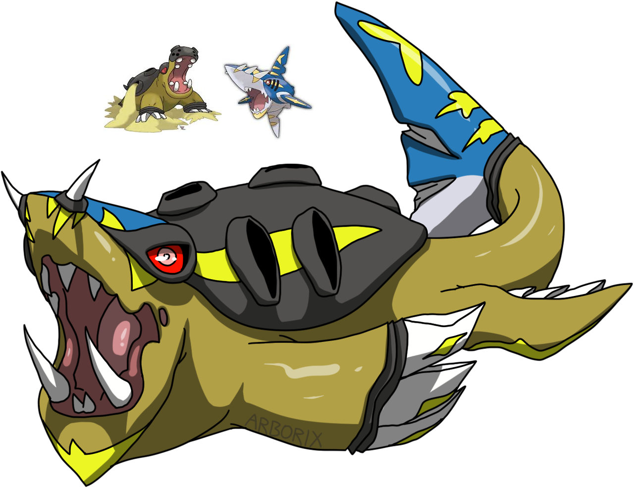 Sharpedo Pokemon PNG Isolated HD Pictures