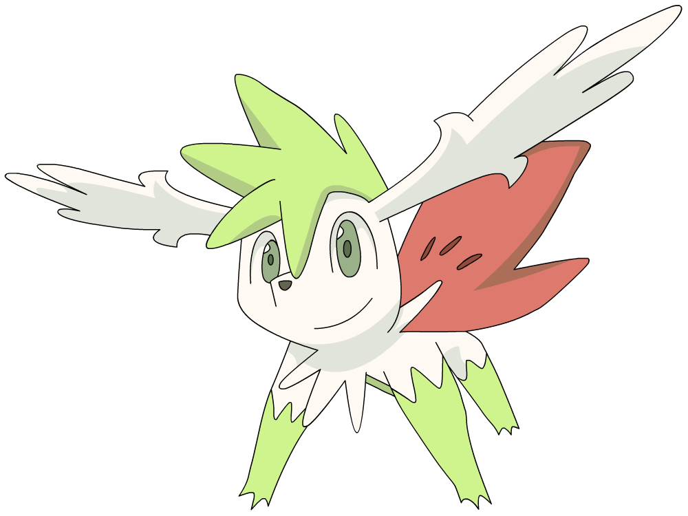 Shaymin Pokemon PNG Isolated Transparent Picture
