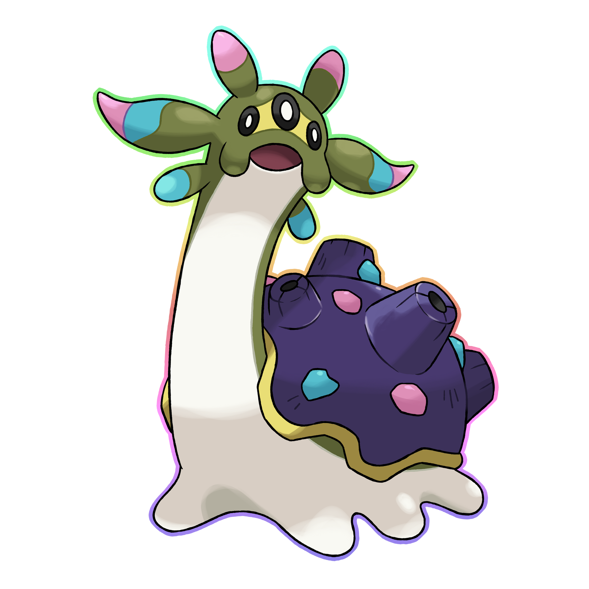 Shellos Pokemon PNG Isolated Pic