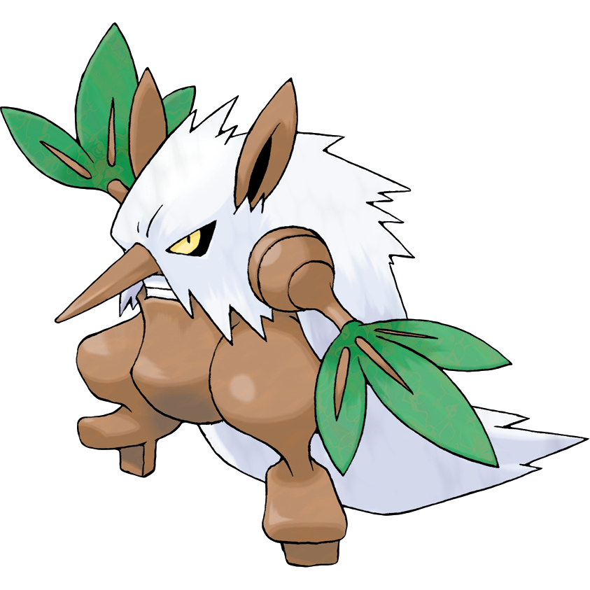 Shiftry Pokemon PNG HD Isolated