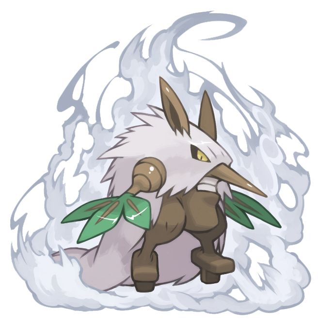Shiftry Pokemon PNG Transparent