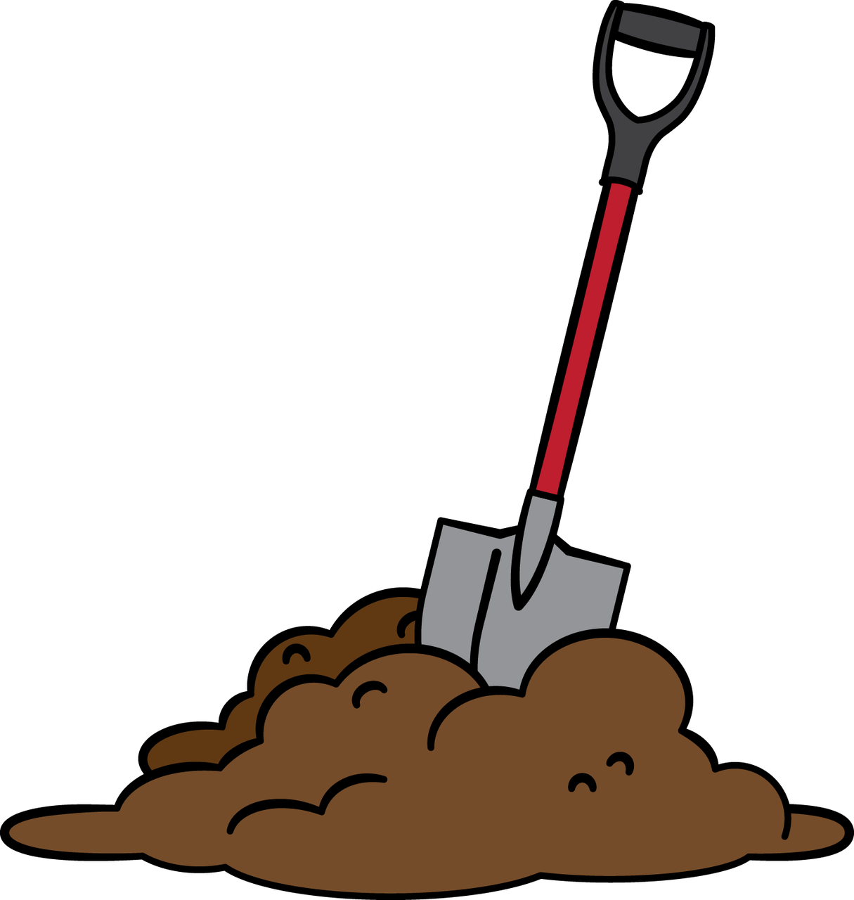 Shovel PNG Isolated Transparent Image