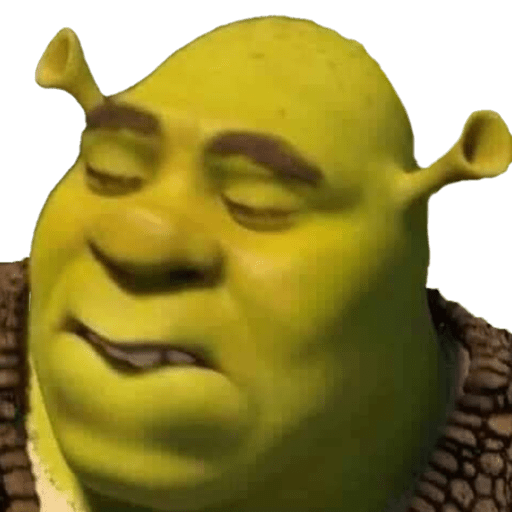 Shrek Meme PNG HD Isolated