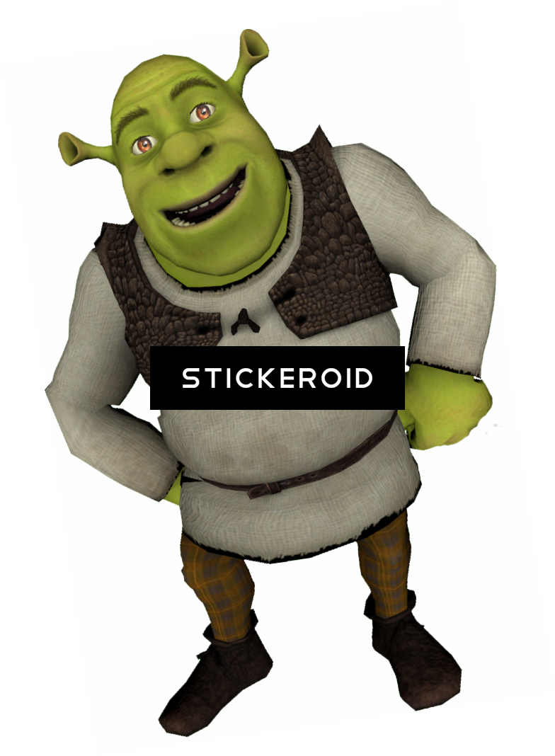 Shrek Meme PNG Isolated Image
