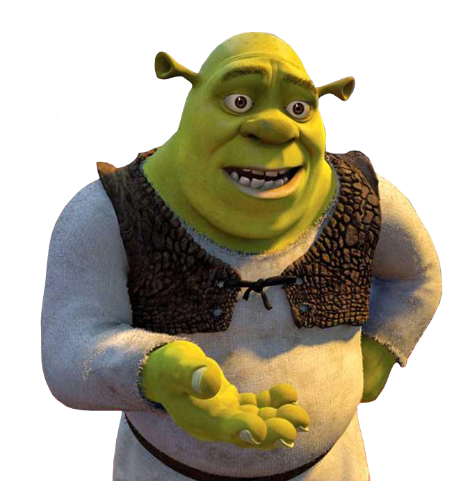 Shrek Meme PNG HD Isolated