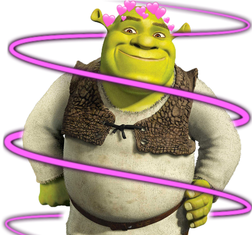 Shrek Meme PNG Isolated HD