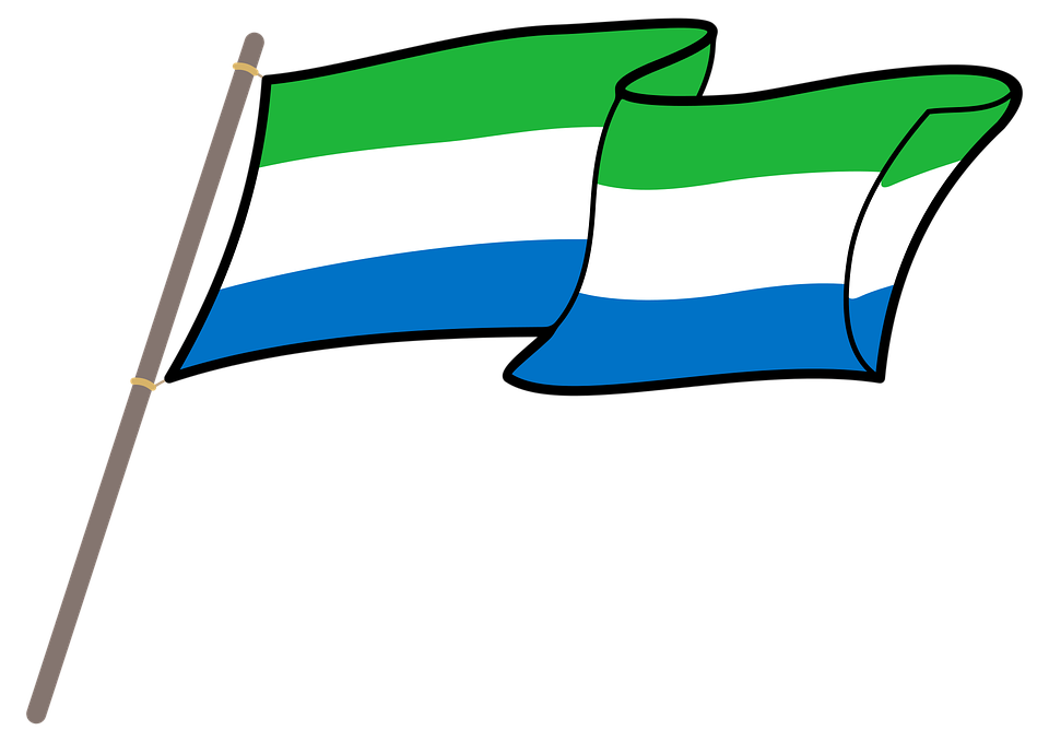 Sierra Leone Flag Download PNG Image