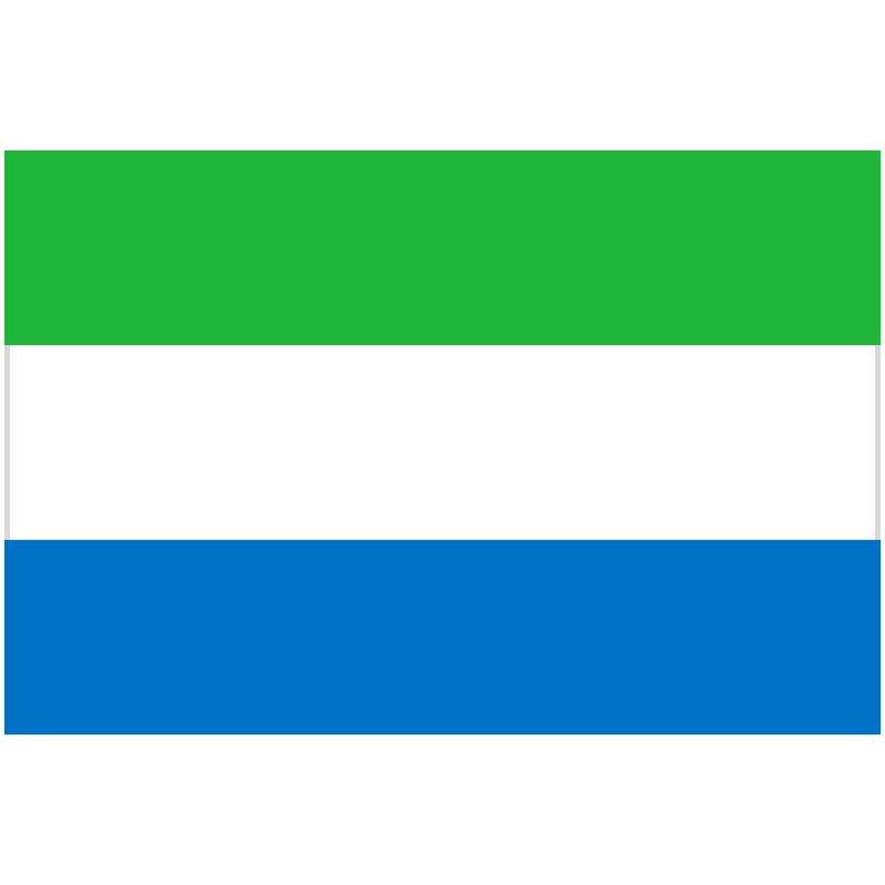 Sierra Leone Flag PNG Free Download
