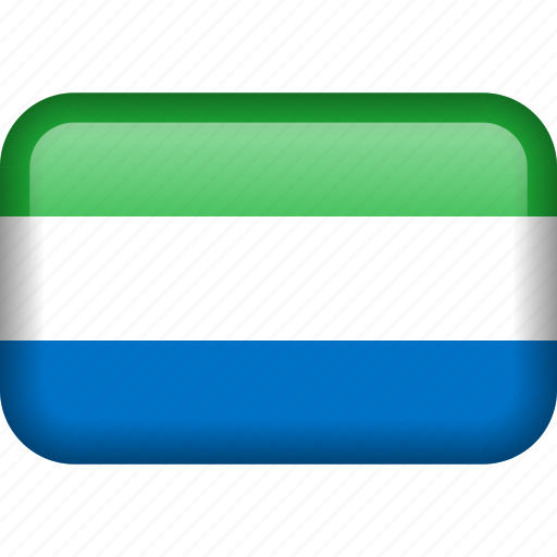 Sierra Leone Flag PNG Photo