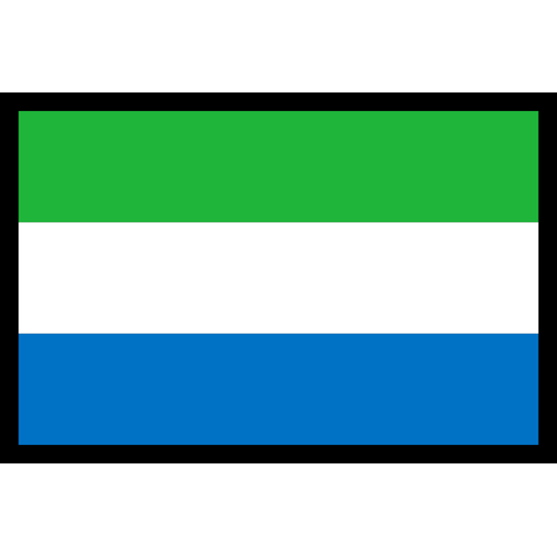 Sierra Leone Flag PNG Photos