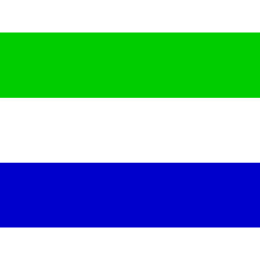 Sierra Leone Flag PNG Pic