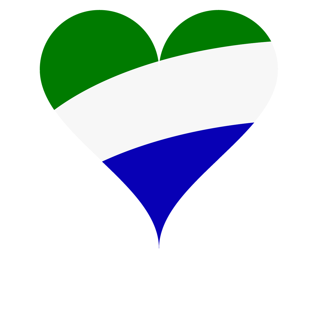 Sierra Leone Flag PNG Picture