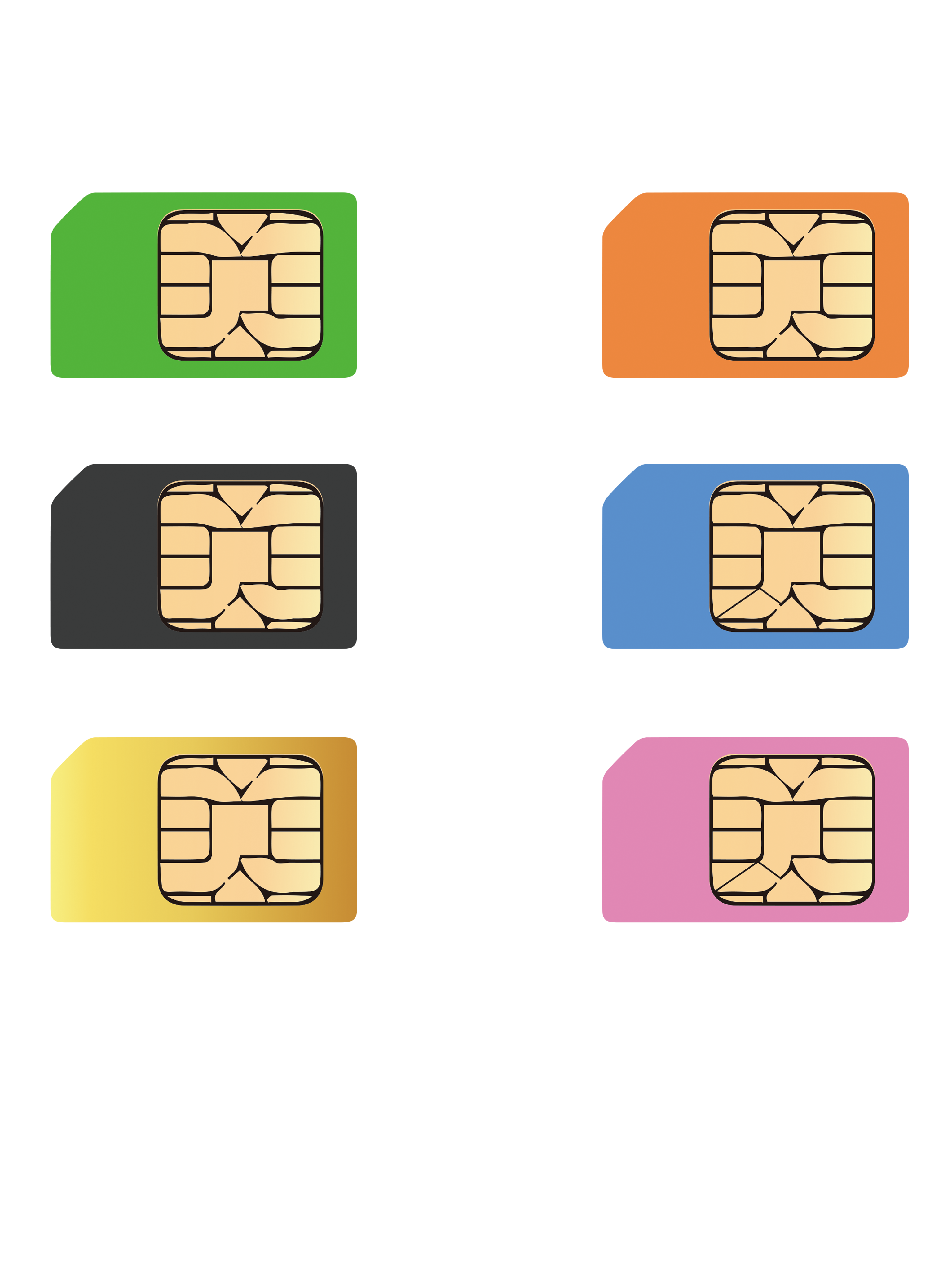 Sim Card PNG HD Isolated