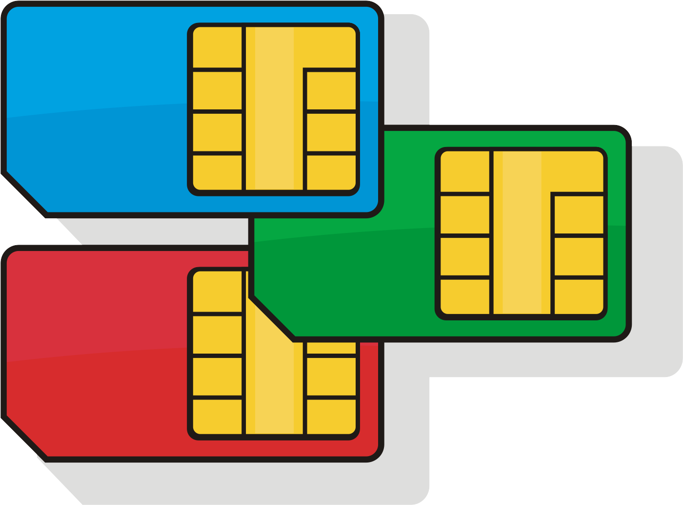 Sim Card PNG Isolated Free Download
