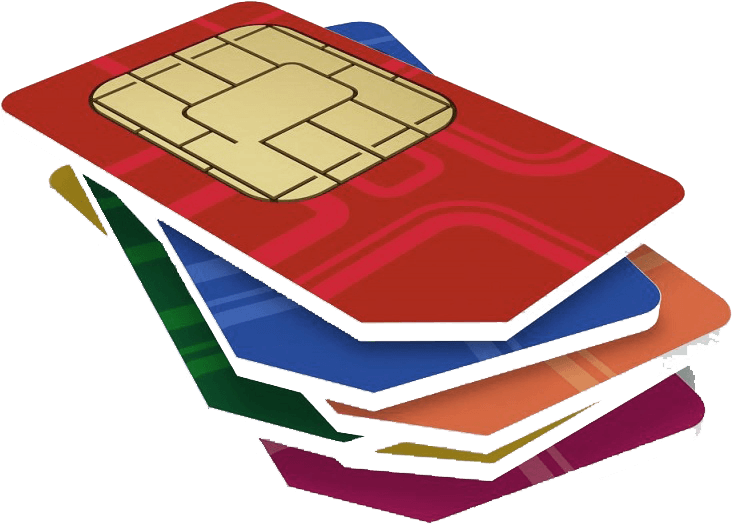 Sim Card PNG Isolated Picture