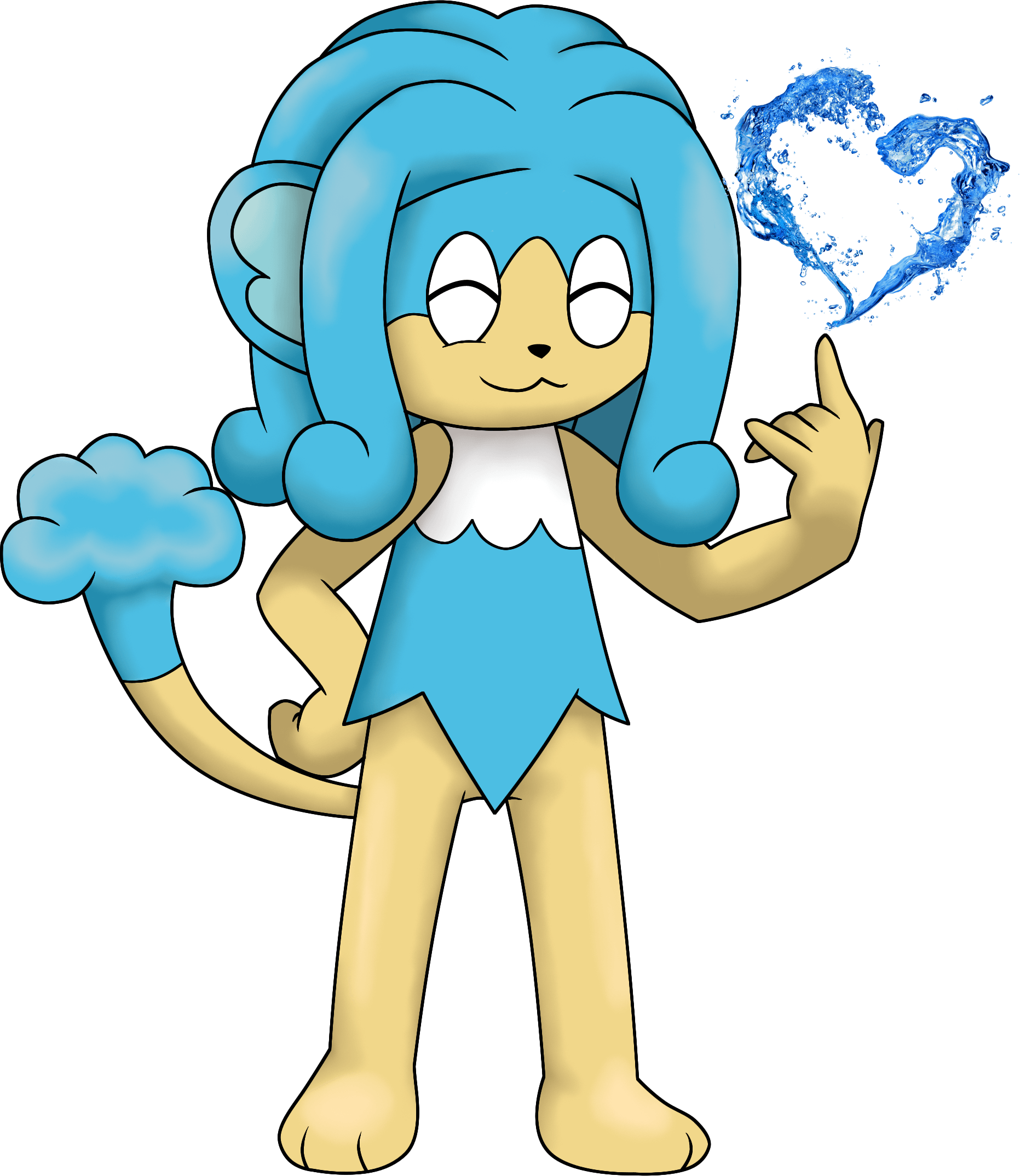 Simipour Pokemon PNG HD Isolated