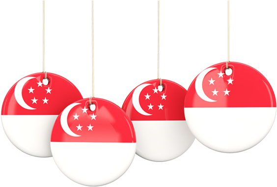 Singapore Flag PNG Isolated File