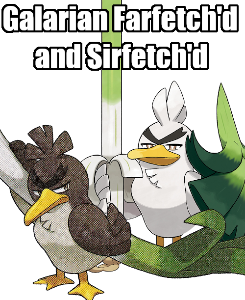 Sirfetch’d Pokemon PNG HD