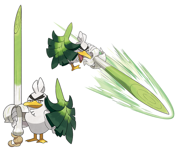 Sirfetch’d Pokemon PNG Isolated Pic
