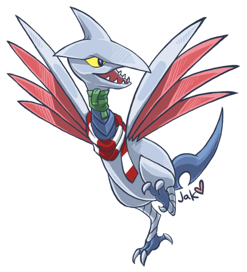 Skarmory Pokemon PNG Isolated Clipart