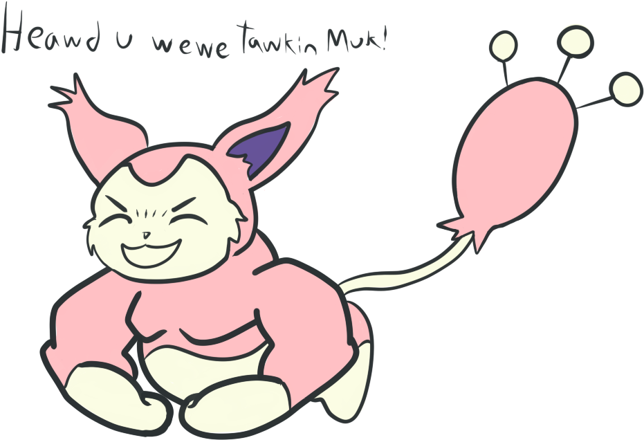 Skitty Pokemon PNG Isolated Clipart