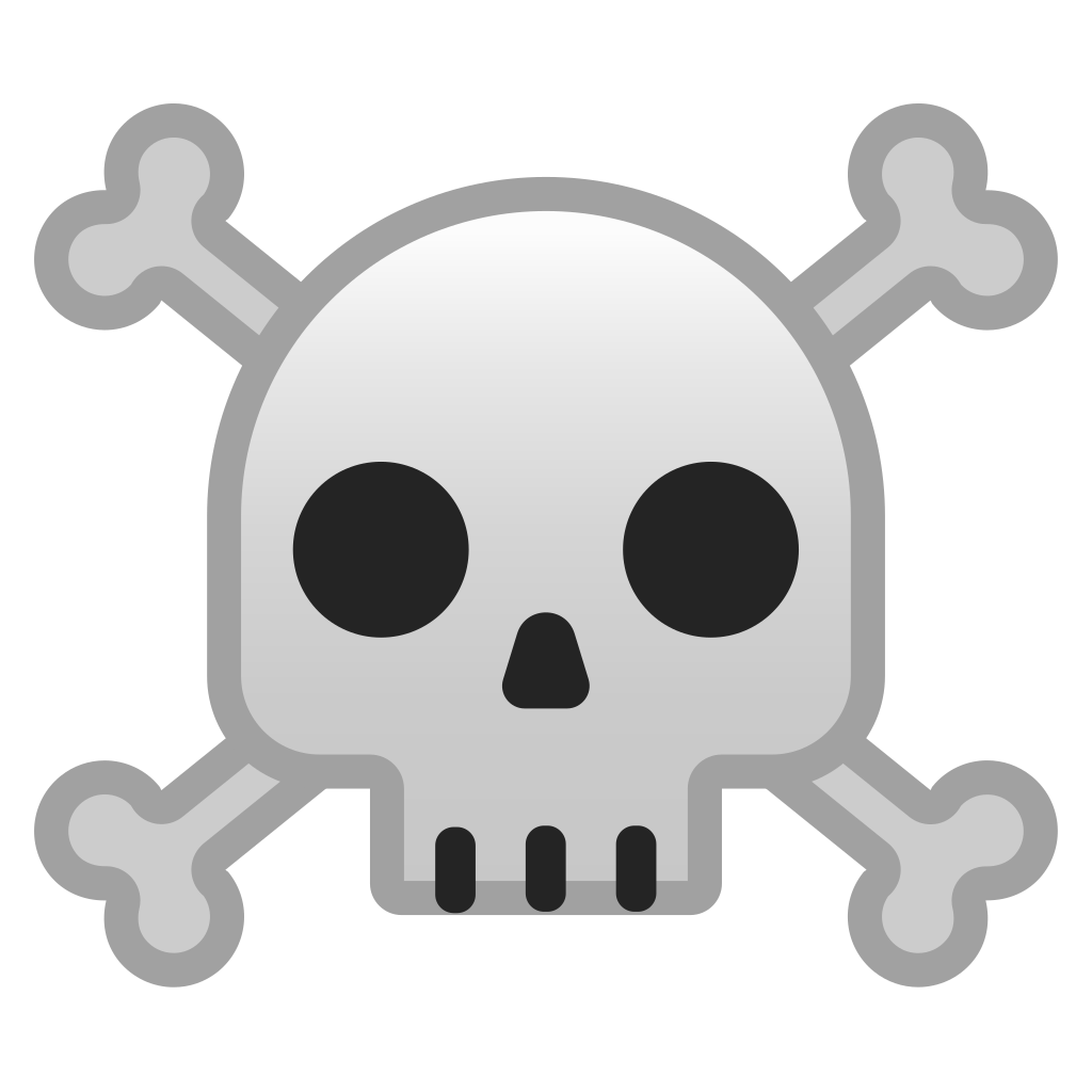 Skull Emoji PNG Image