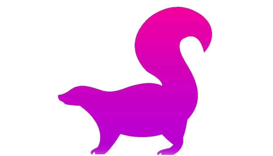 Skunk PNG Isolated Clipart