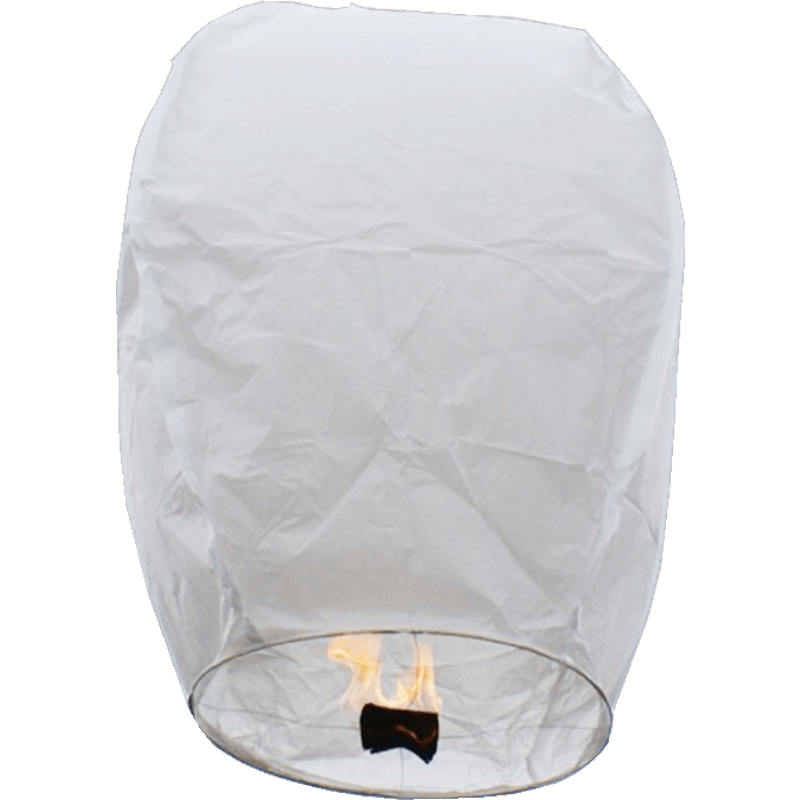 Sky Lantern PNG Isolated File