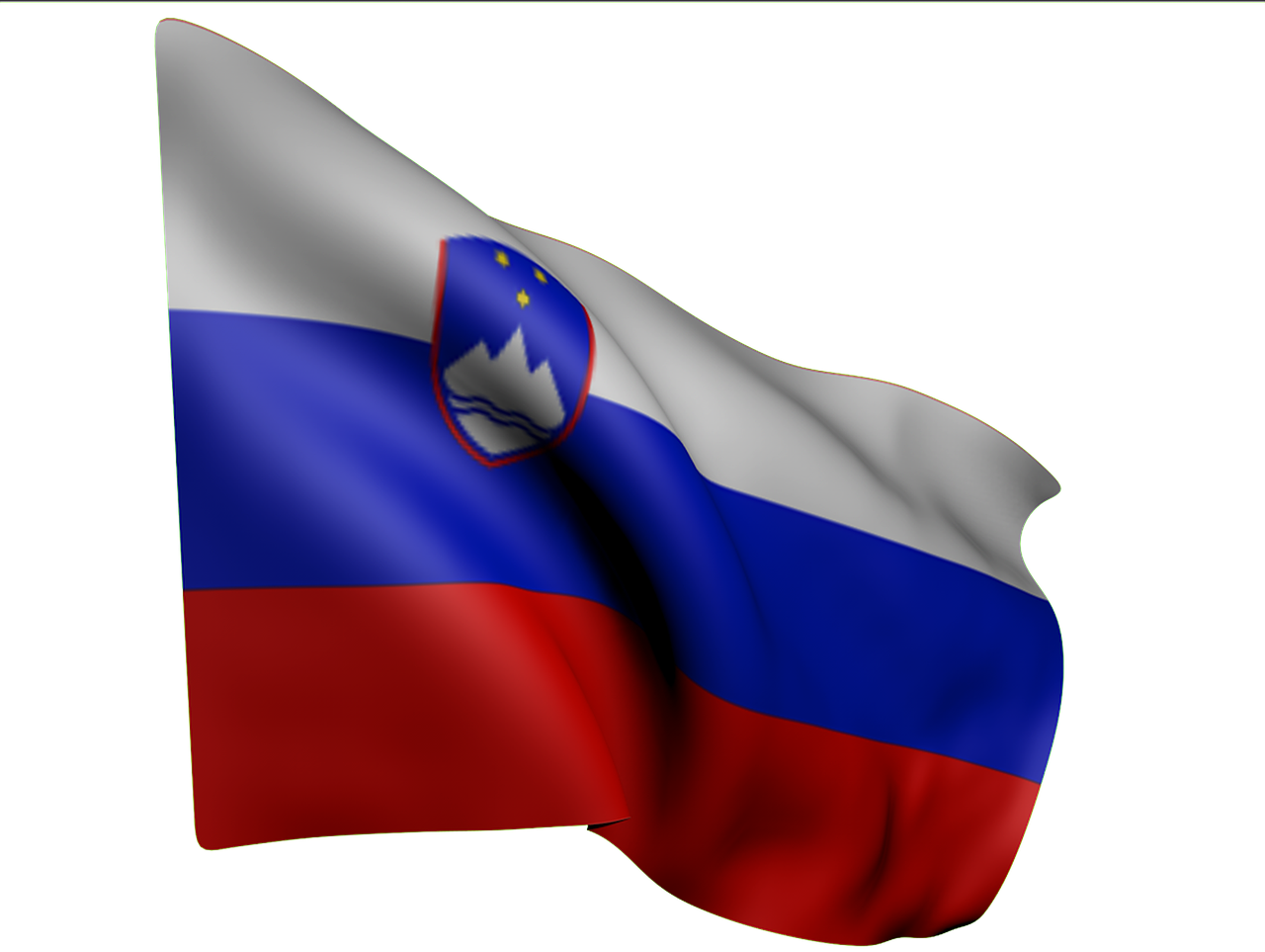 Slovenia Flag PNG Isolated Image