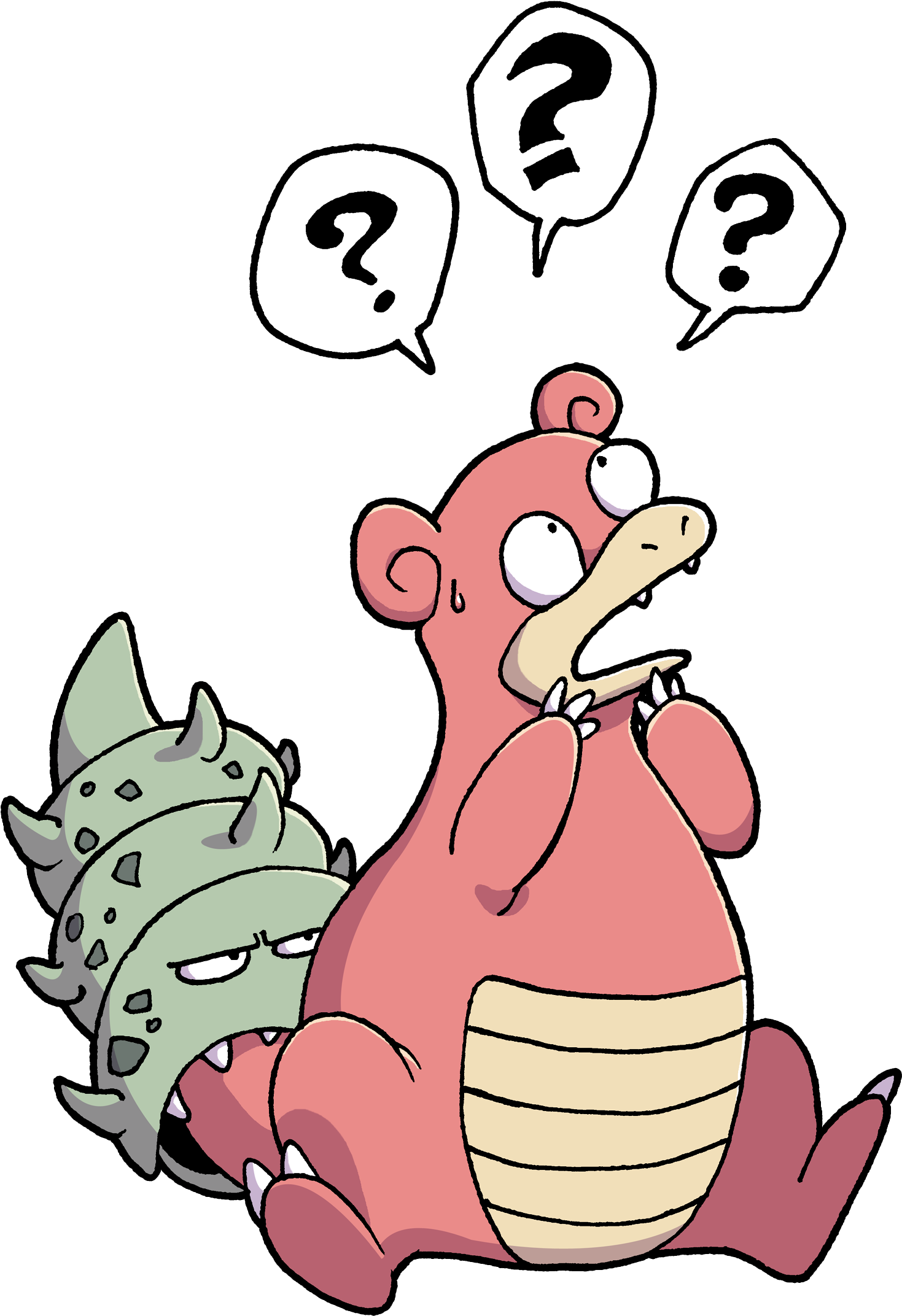 Slowbro Pokemon PNG Isolated Pic