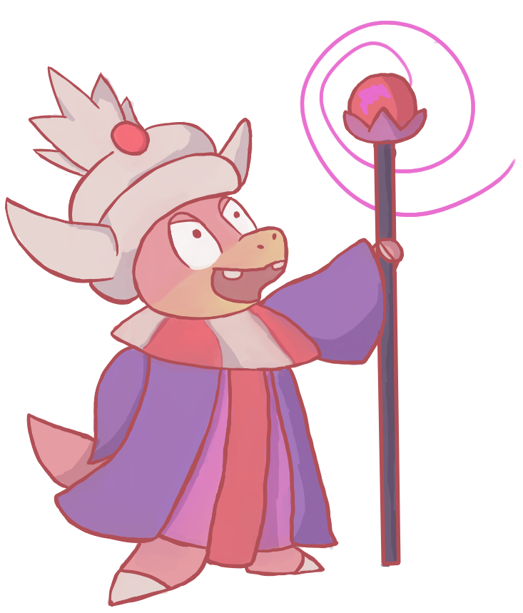 Slowking Pokemon PNG Isolated HD