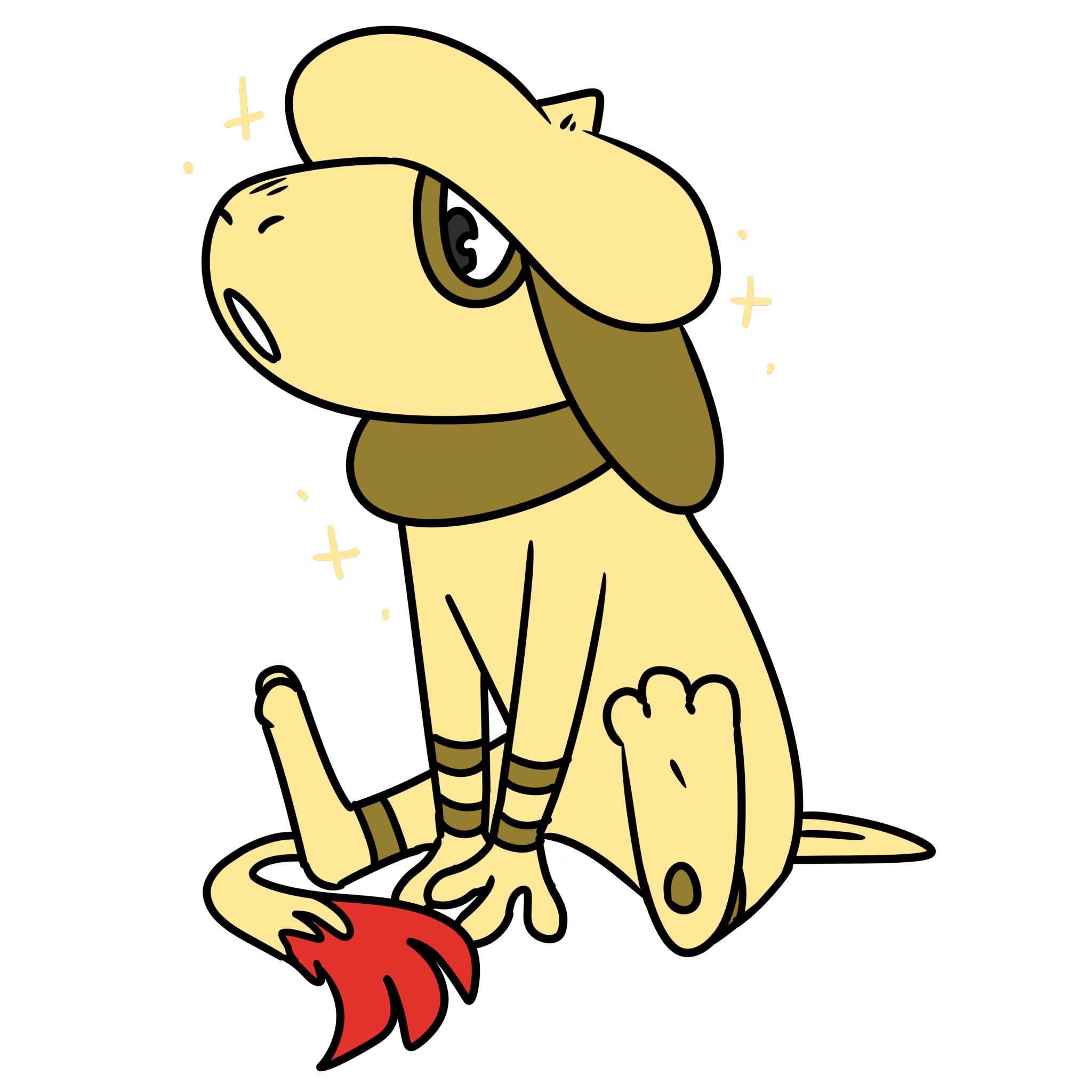 Smeargle Pokemon PNG HD Isolated