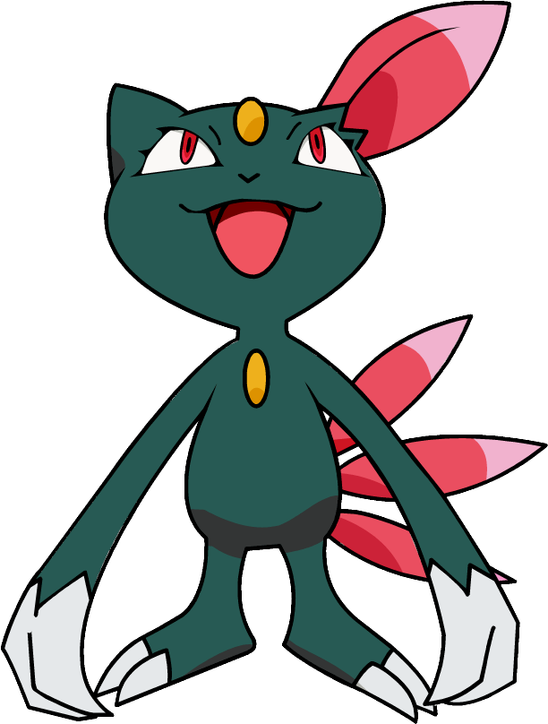 Sneasel Pokemon PNG Isolated Photo