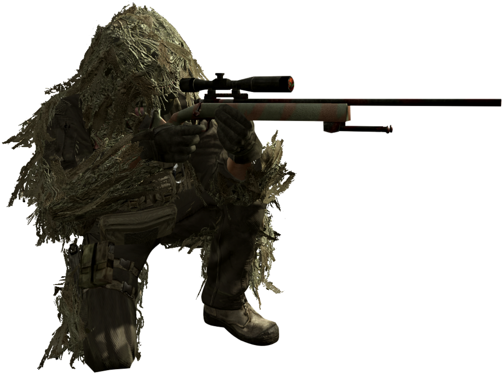 Sniper PNG HD Isolated