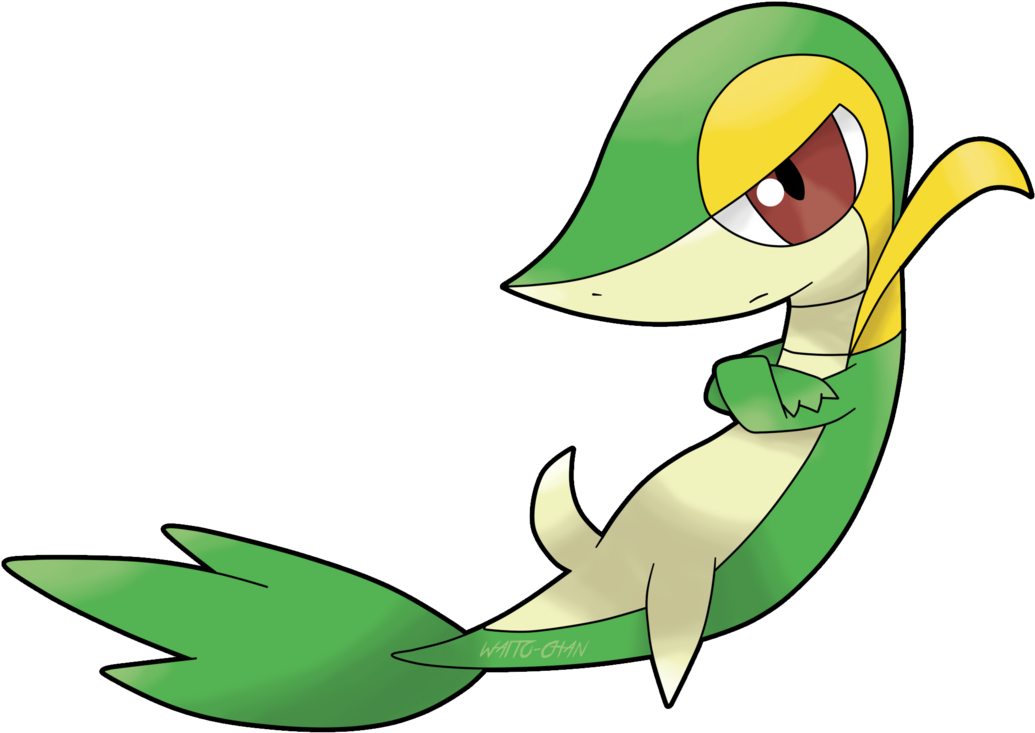 Snivy Pokemon PNG Clipart