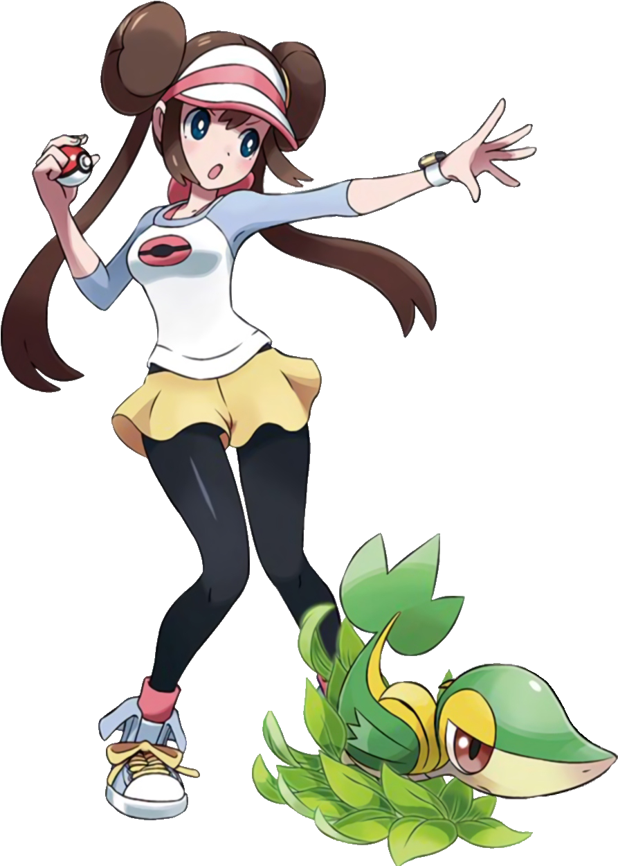 Snivy Pokemon PNG Isolated Picture