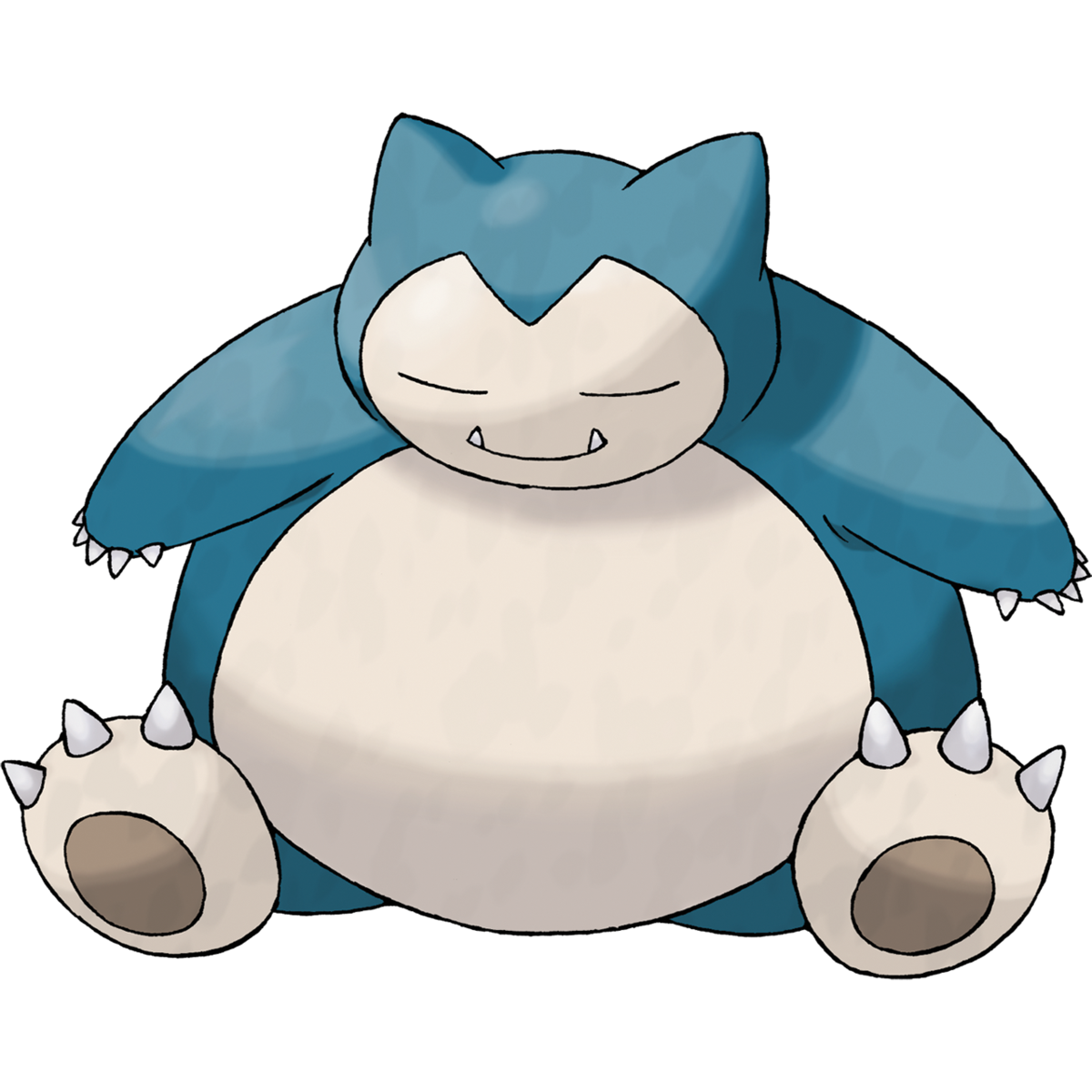 Snorlax Pokemon PNG Isolated Clipart