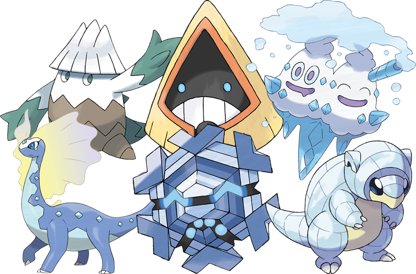 Snover Pokemon PNG Isolated HD