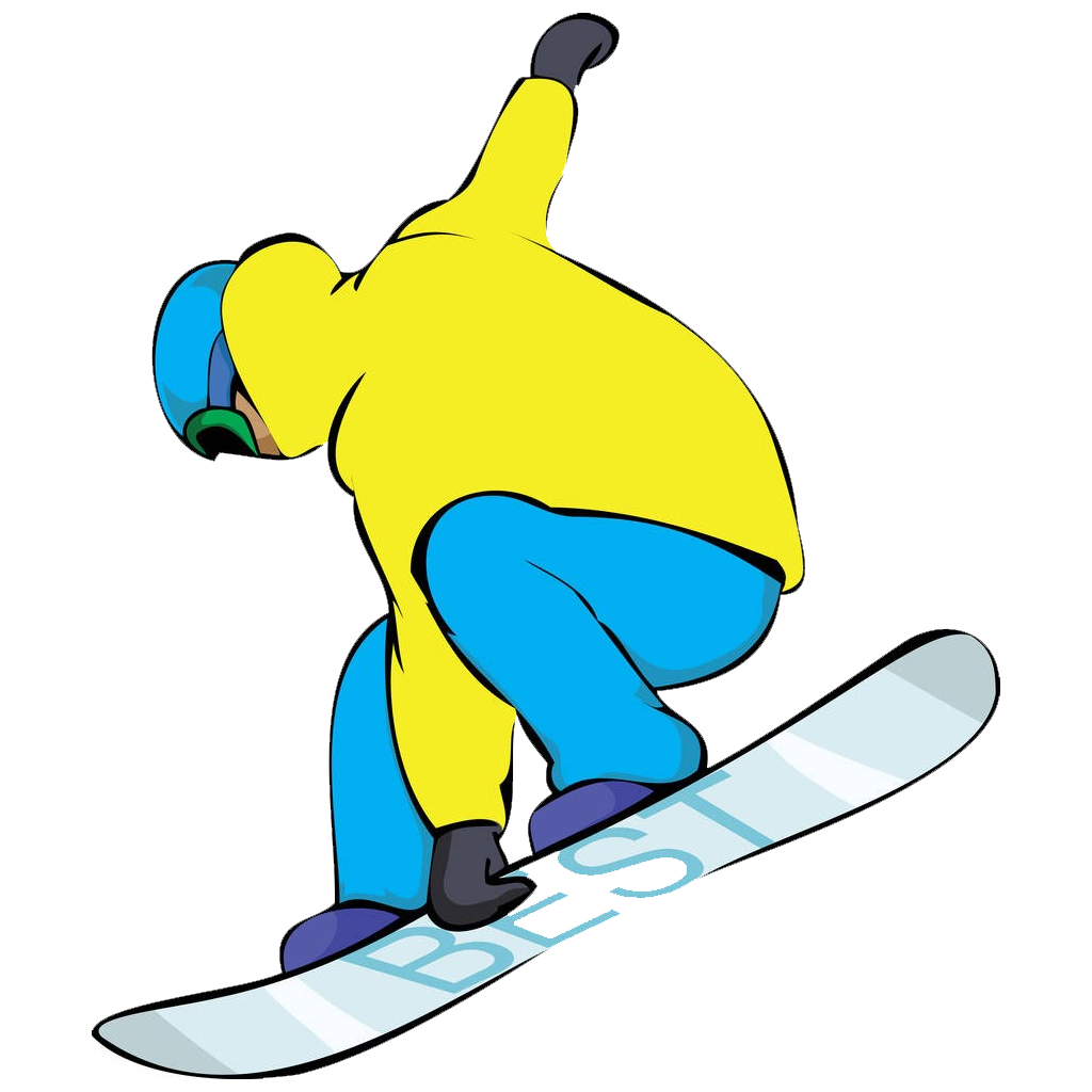 Snowboarding PNG Isolated Photos