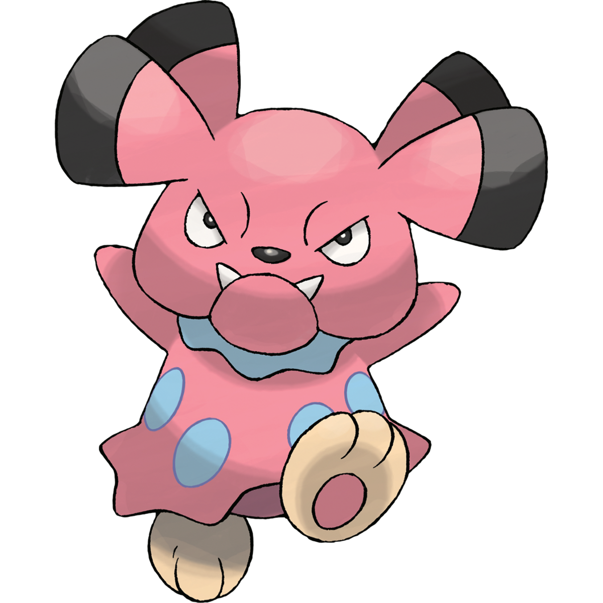 Snubbull Pokemon PNG Isolated Pic