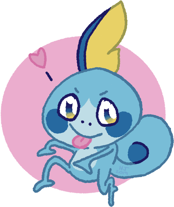Sobble Pokemon PNG Isolated Free Download