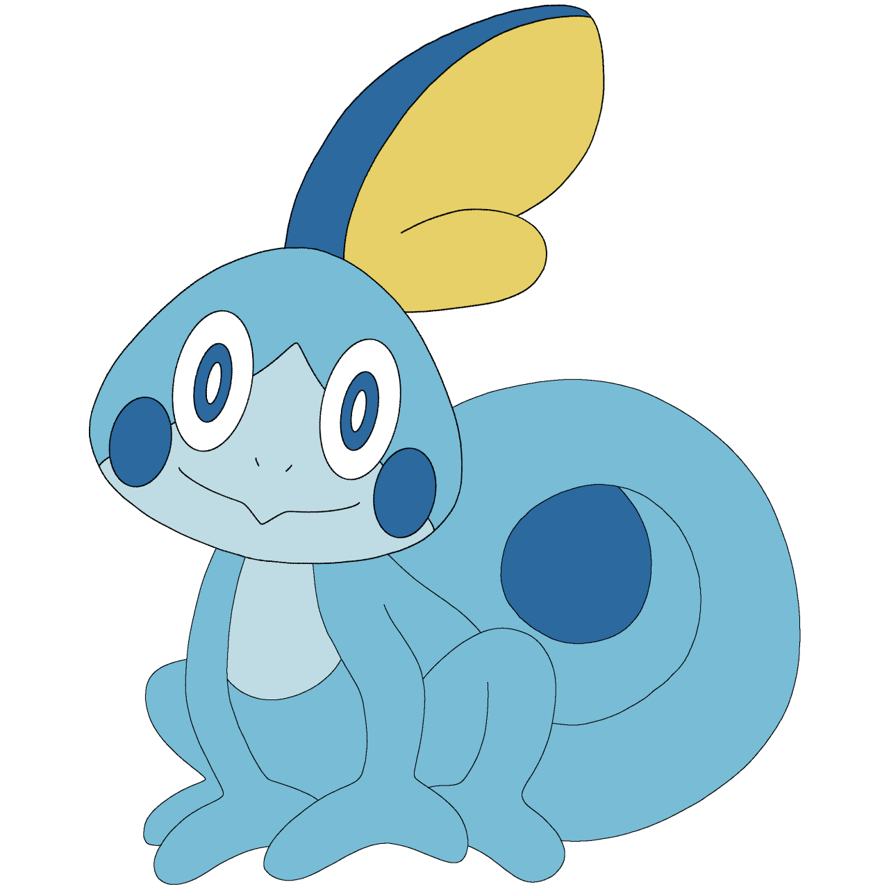 Sobble Pokemon PNG Isolated HD