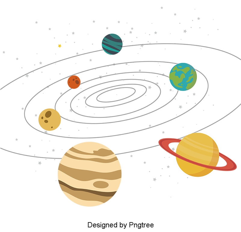 Solar System PNG HD Isolated