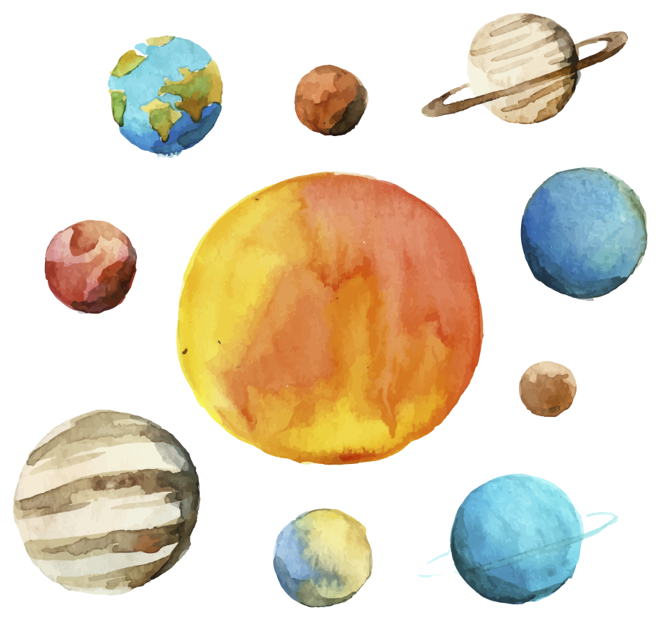 Solar System PNG Image