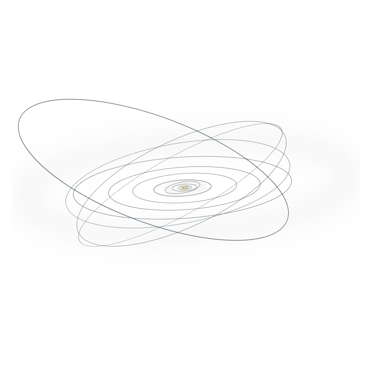 Solar System PNG Isolated Pic