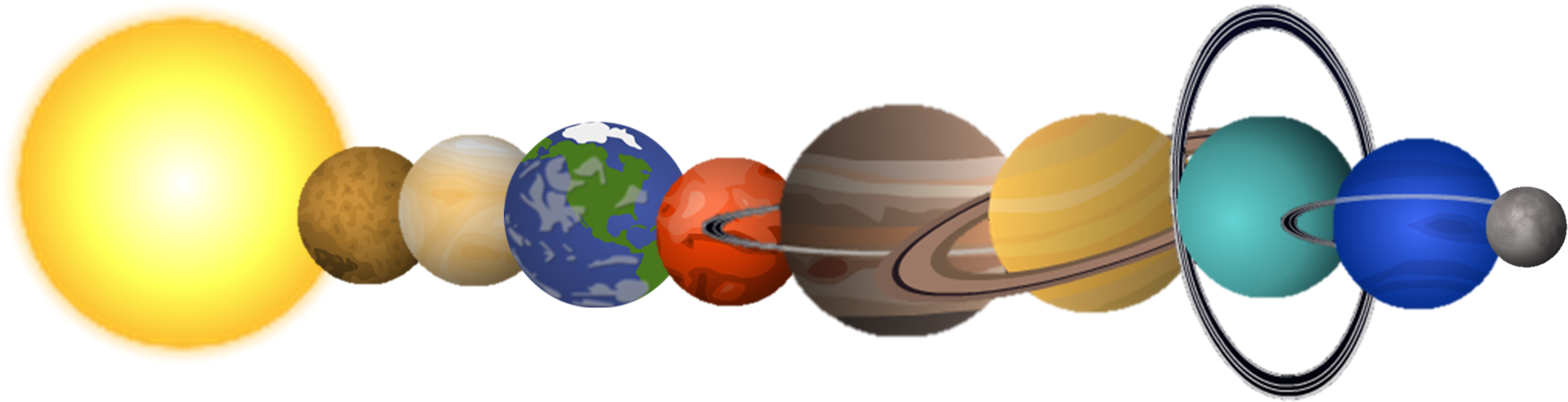 Solar System PNG Picture