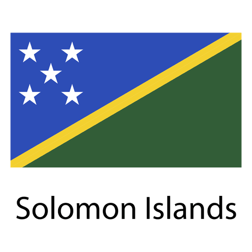 Solomon Islands Flag PNG Isolated HD