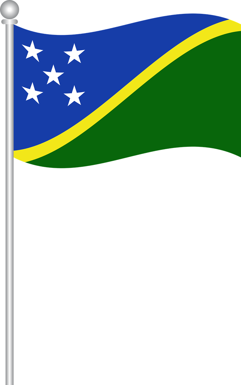 Solomon Islands Flag PNG Photo