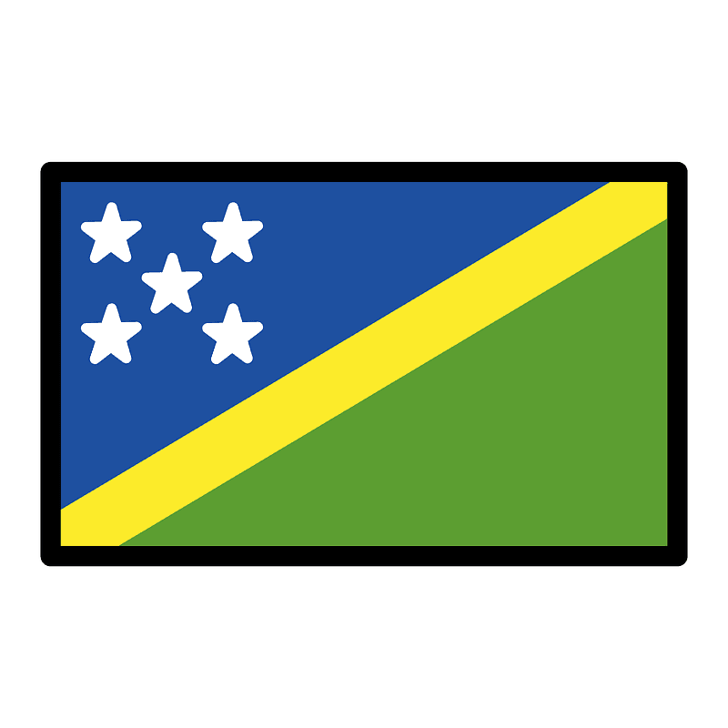 Solomon Islands Flag PNG