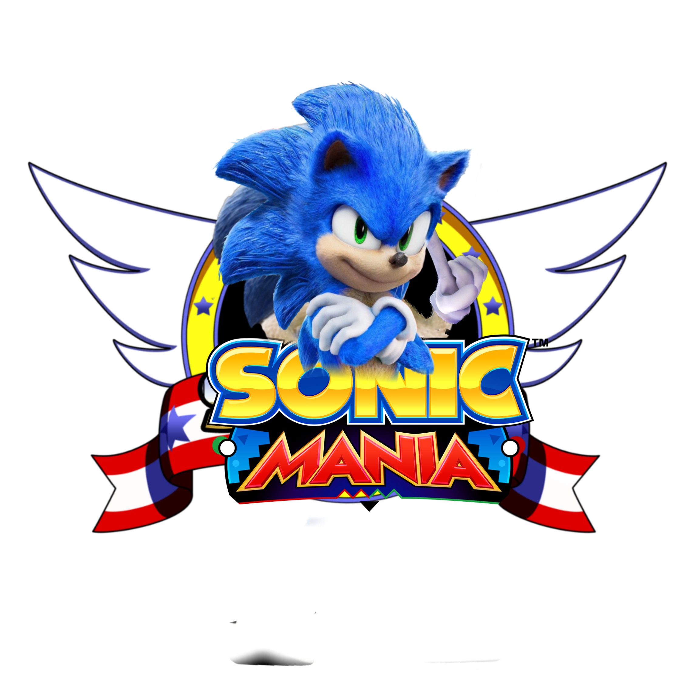 Sonic The Hedgehog Movie 2020 PNG HD Isolated